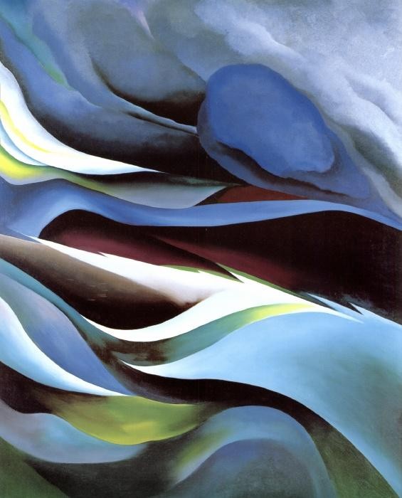 Georgia O'Keeffe From the Lake No. 1